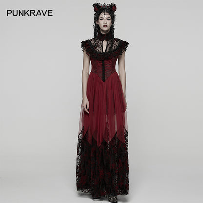 Punk Rave Gothic Flying Sleeve Dress
