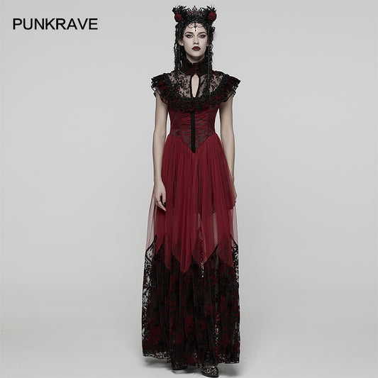 Punk Rave Gothic Flying Sleeve Dress