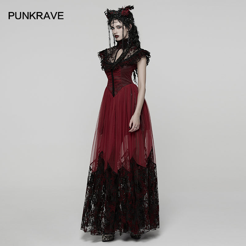 Punk Rave Gothic Flying Sleeve Dress