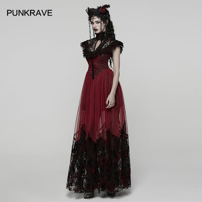Punk Rave Gothic Flying Sleeve Dress