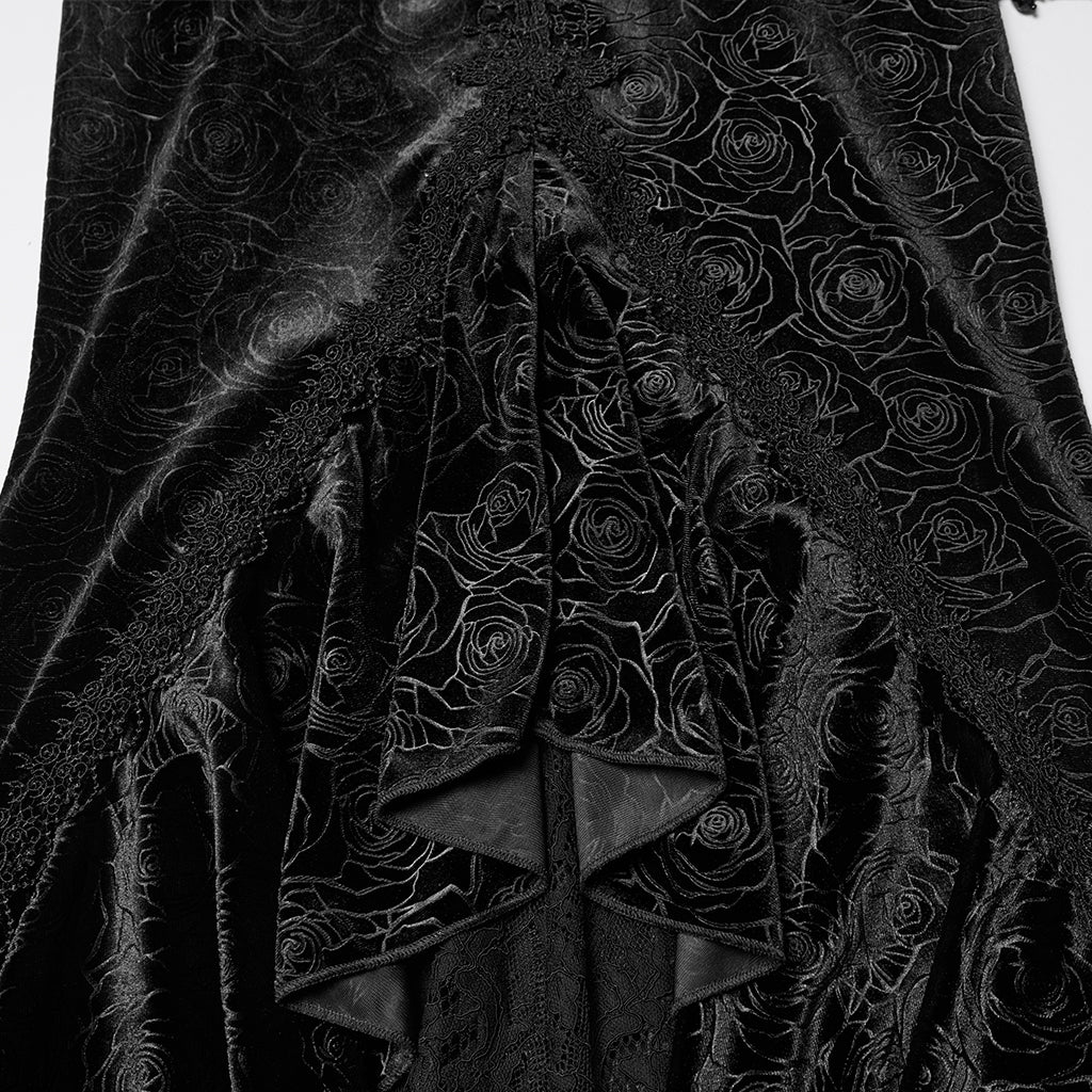 Punk Rave Goth Gorgeous Fishtail Skirt