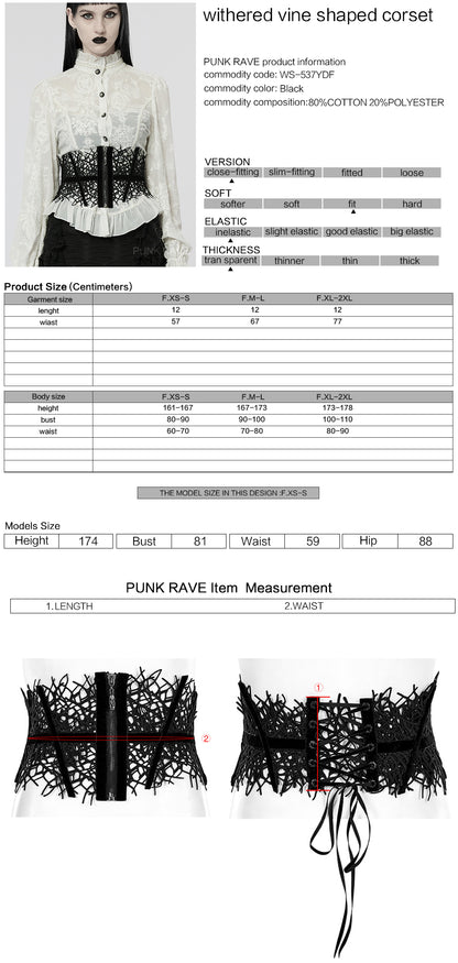 Punk Rave Bracken Waist Clincher
