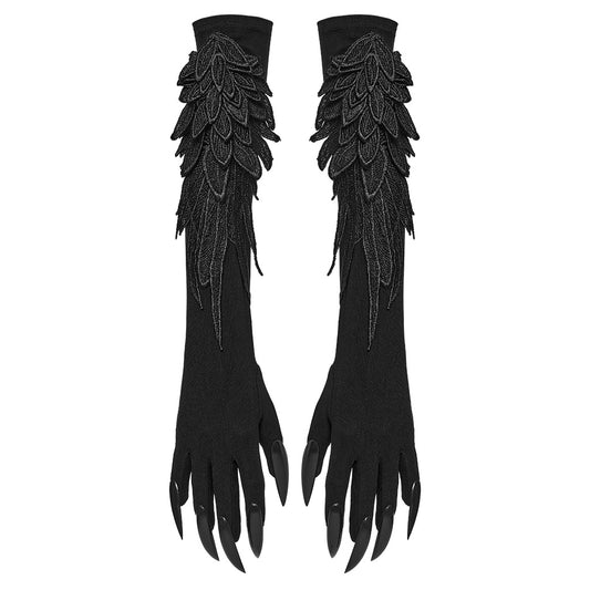 Punk Rave Alectrona Claw Gloves - Kate's Clothing