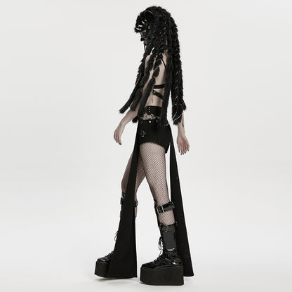 Punk Rave Punk Fox Head Braided Hood