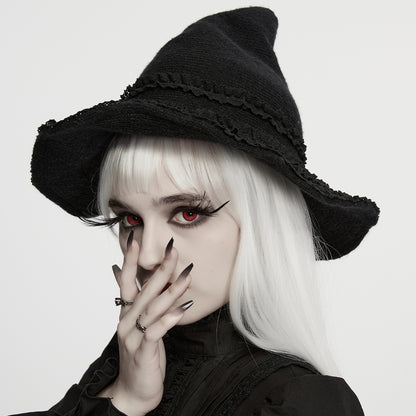 Punk Rave Hecate Wizard Knit Hat