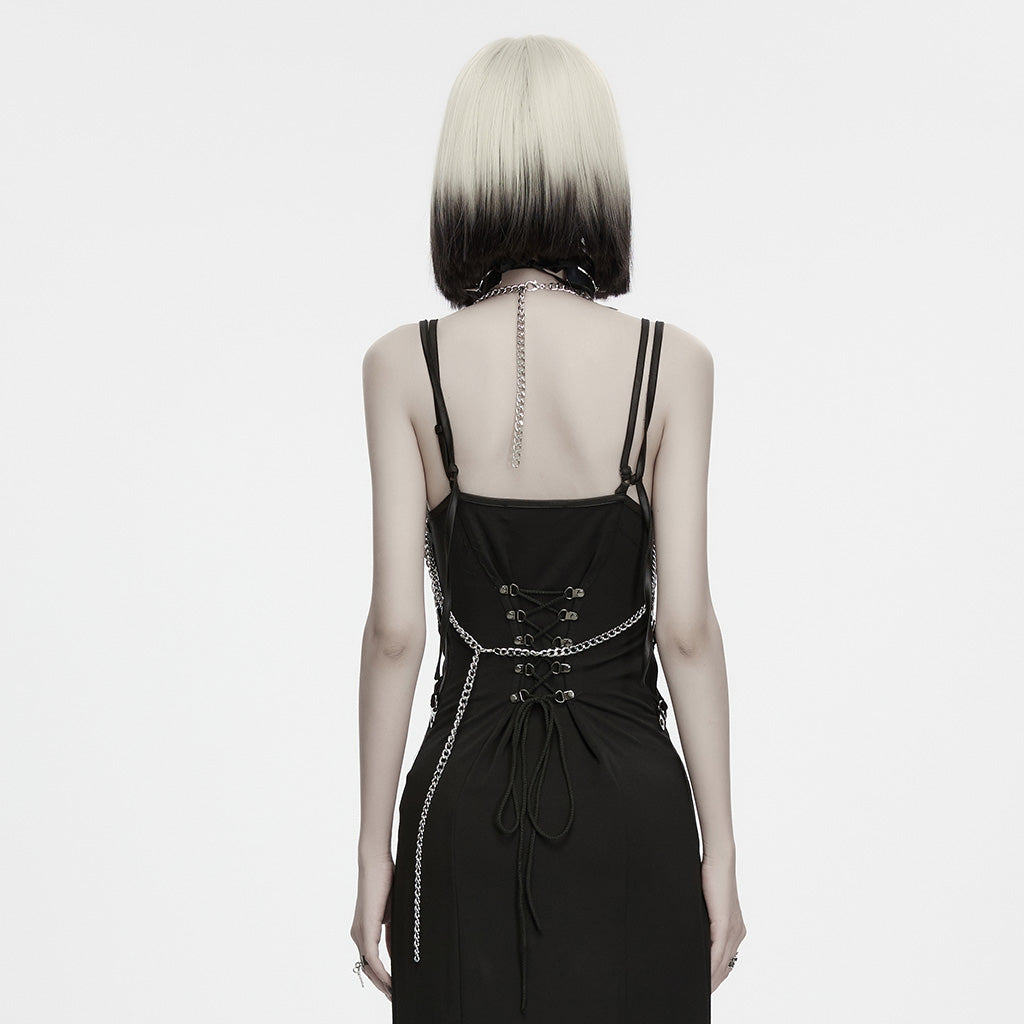 Punk Rave Valeraine Spike Metal Body Chain