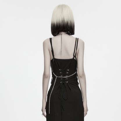Punk Rave Valeraine Spike Metal Body Chain