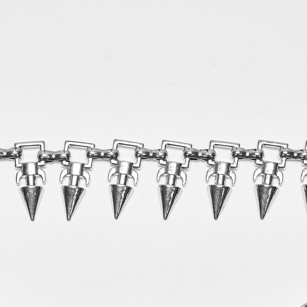 Punk Rave Valeraine Spike Metal Body Chain