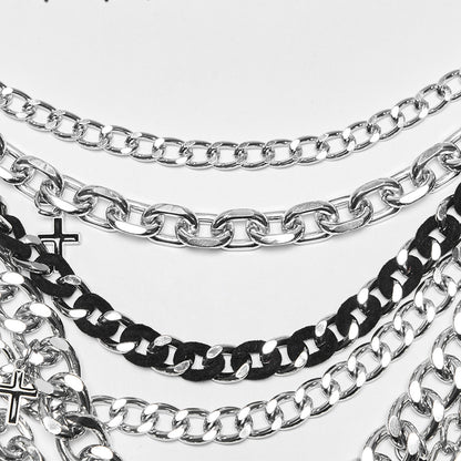 Punk Rave Valeraine Spike Metal Body Chain