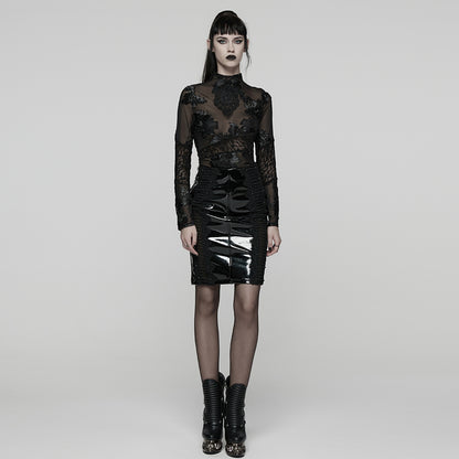 Punk Rave Goth Lace Undershirt