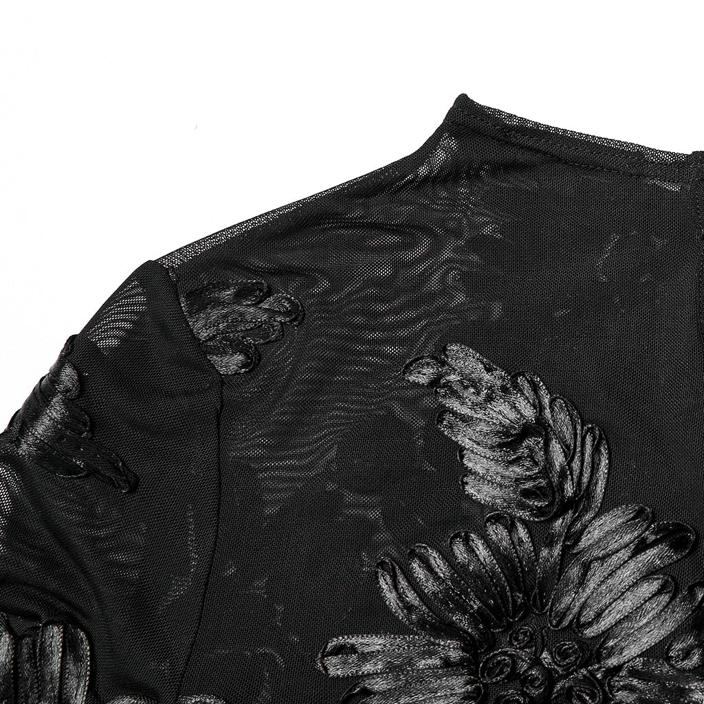 Punk Rave Goth Lace Undershirt