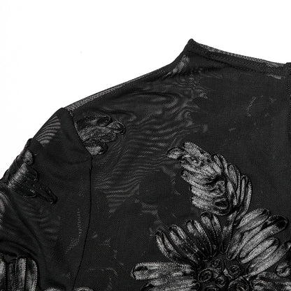 Punk Rave Goth Lace Undershirt