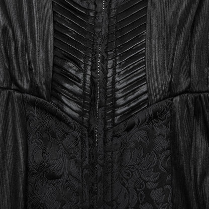 Punk Rave Benilde Gothic Witchy Hooded Full Length Jacket - Kate's Clothing