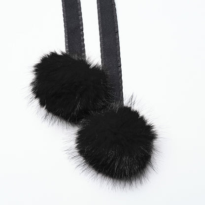 Punk Rave Izya Faux Fur Cloak in Black - Kate's Clothing