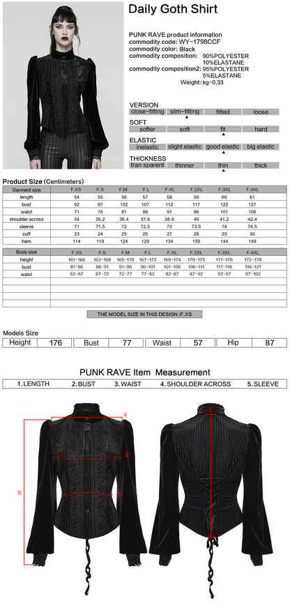 Punk Rave Daily Goth Shirt