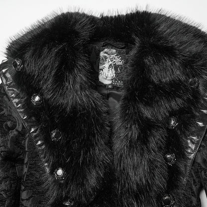 Punk Rave Goth Gorgeous Plush Coat
