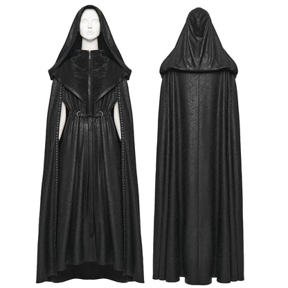 Punk Rave Punk Hooded Cloak