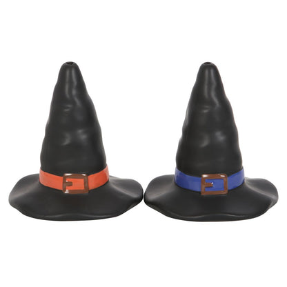 Gothic Gifts Witch Hat Salt And Pepper Shakers - Kate's Clothing