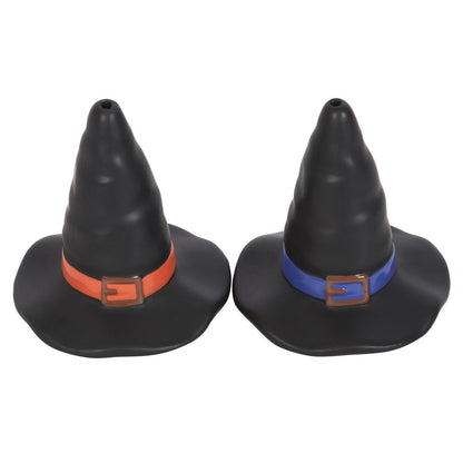 Gothic Gifts Witch Hat Salt And Pepper Shakers - Kate's Clothing