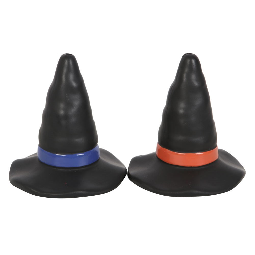 Gothic Gifts Witch Hat Salt And Pepper Shakers - Kate's Clothing