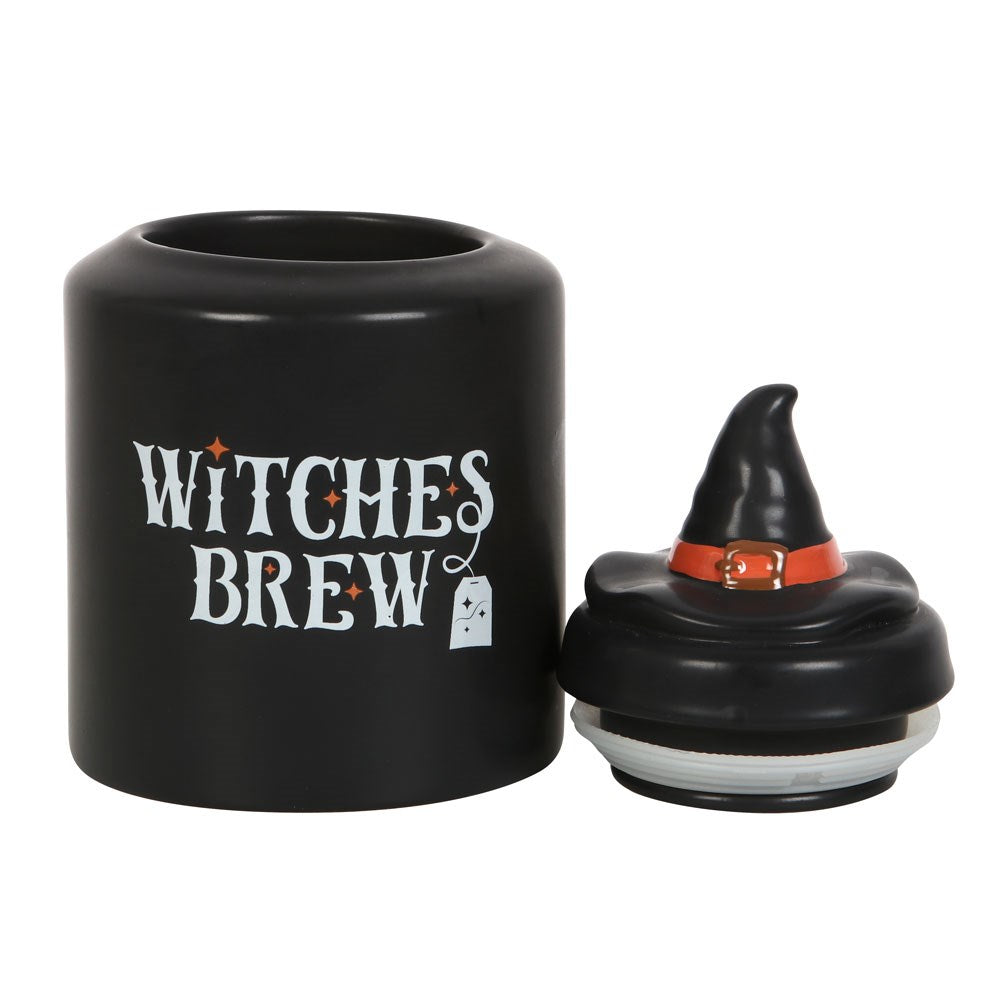 Gothic Gifts Witches Brew Ceramic Tea Canister - Kate's Clothing