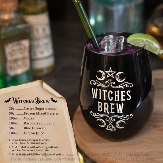 Alchemy Witches Brew Stemless Glass - Kate's Clothing