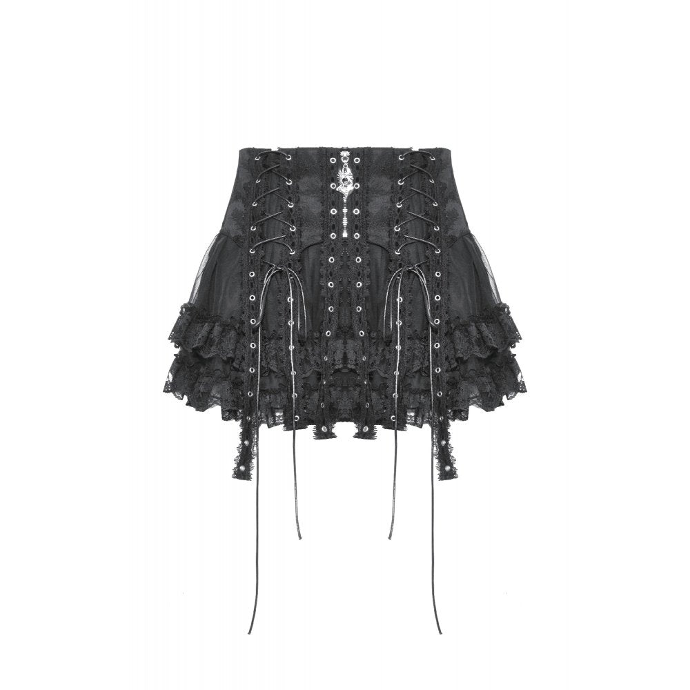 Dark In Love ﻿Wren Mini Skirt - Kate's Clothing