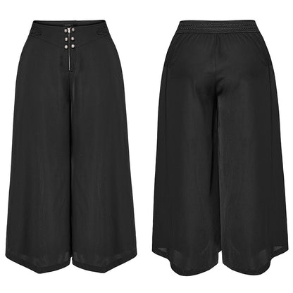 Punk Rave Yassah Culottes Trousers - Kate's Clothing