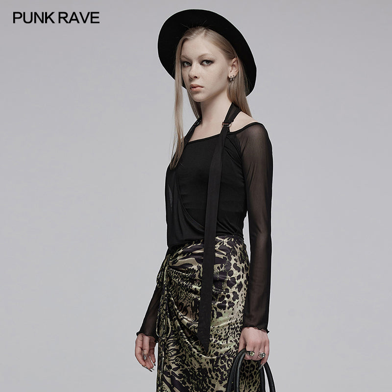 Punk Rave Yesenai Long Sleeve Top - Kate's Clothing