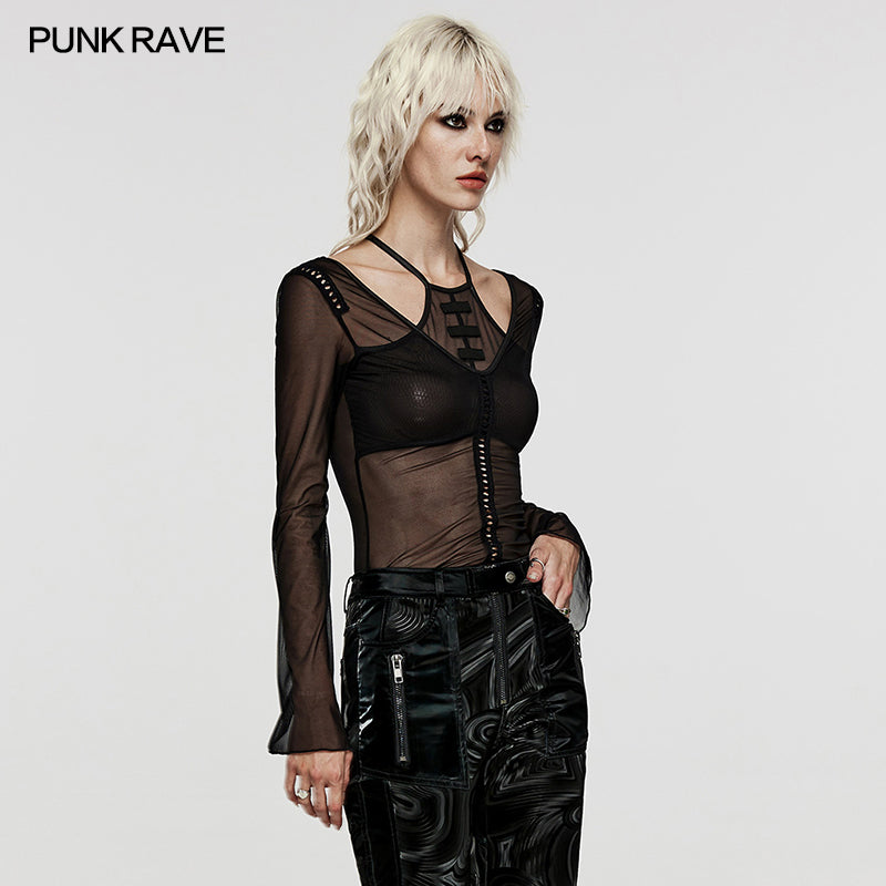 Punk Rave Zaria Top - Kate's Clothing