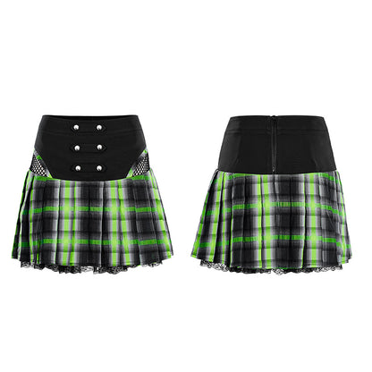 Punk Rave Zidrae Skirt - Kate's Clothing