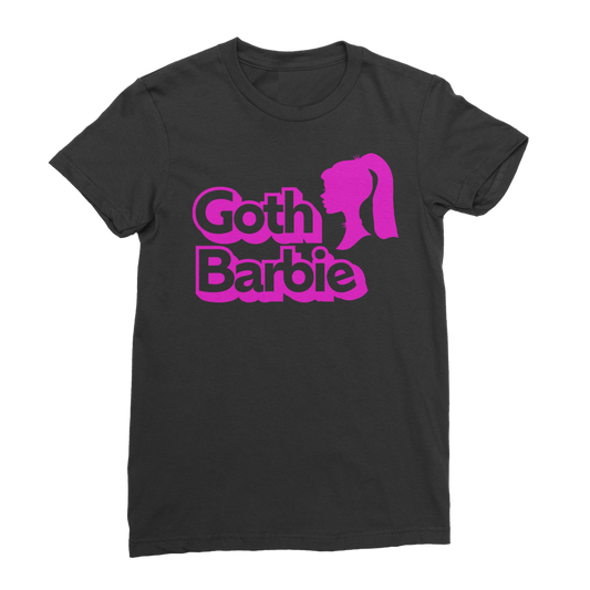 ANTIBrand Goth Barbie Pink Classic T Shirt
