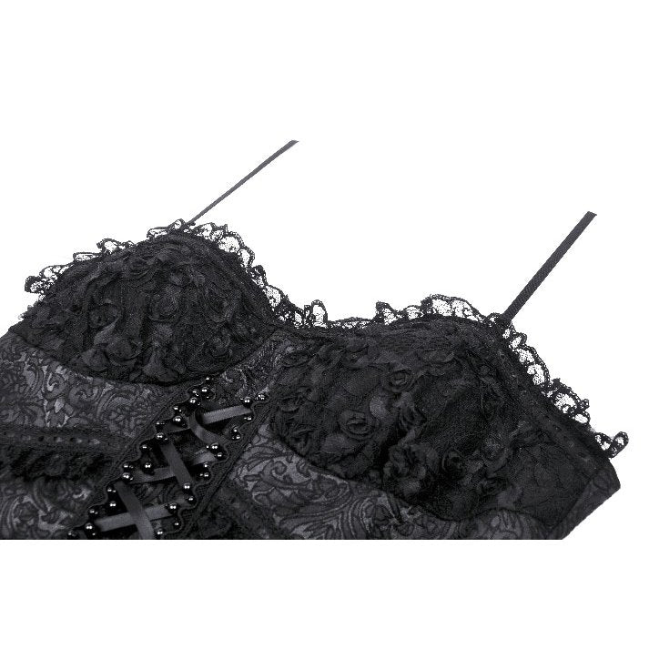 Dark in Love Tullia Frilly Mini Dress - Kate's Clothing