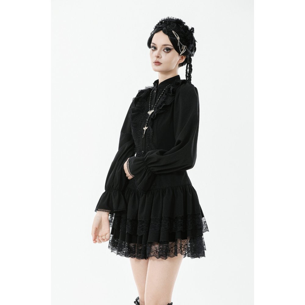 Dark in Love Desdemona Victorian Mini Dress
