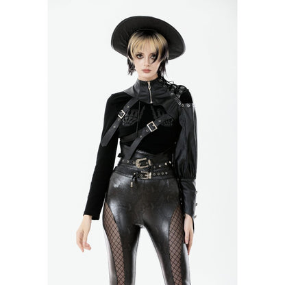 Dark in Love Zora Single Sleeve Harness Shrug