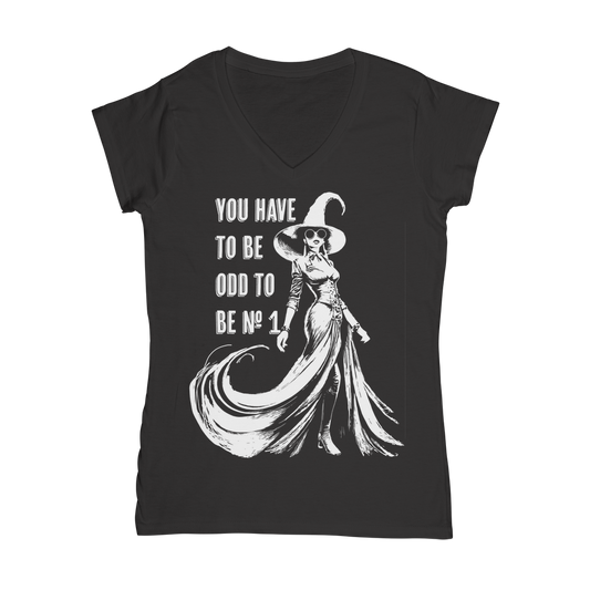 You Have to be Odd to be No. 1 V-Neck T-Shirt - Kate's Clothing