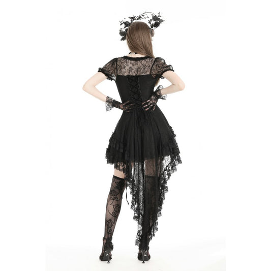Dark in Love Merida Lace Tail Dress - Kate's Clothing