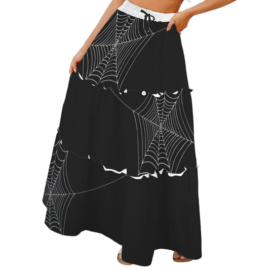 ANTIBrand Caught Up in Your Web Maxi Skirt