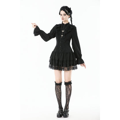Dark in Love Desdemona Victorian Mini Dress