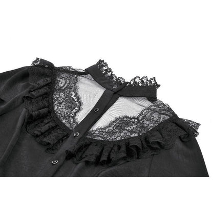 Dark in Love Bellatrix Frill Blouse