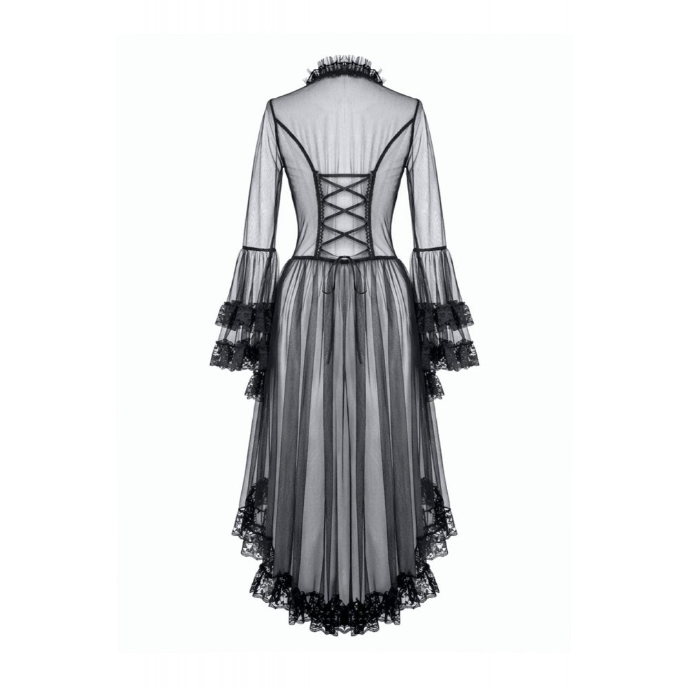 Dark in Love Retro Lace Patchwork Duster