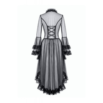 Dark in Love Retro Lace Patchwork Duster