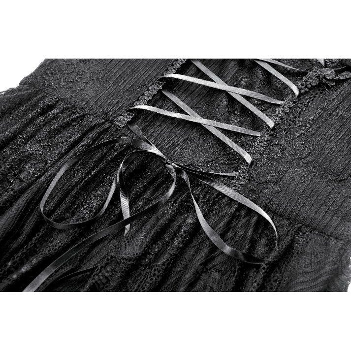 Dark in Love Soraya Gothic Lace High-Low Dress