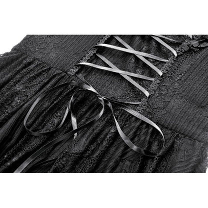 Dark in Love Soraya Gothic Lace High-Low Dress