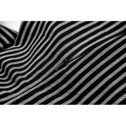 Dark in Love Vintage Striped Ruffle Tier Dress