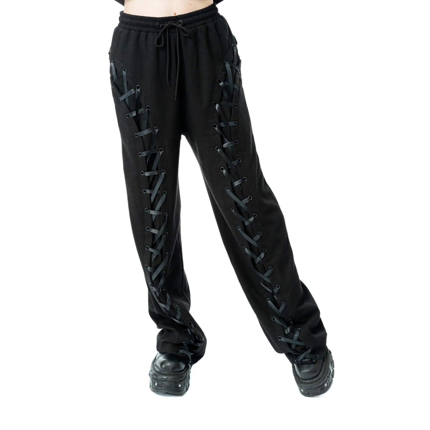Chemical Black Alouette Joggers - Alternative Trousers