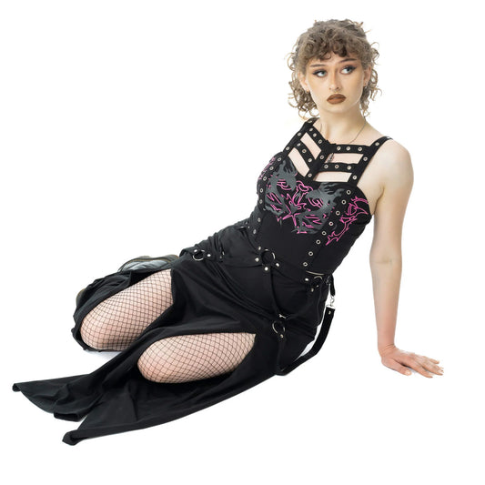 Poizen Industries Amaranth Maxi Skirt