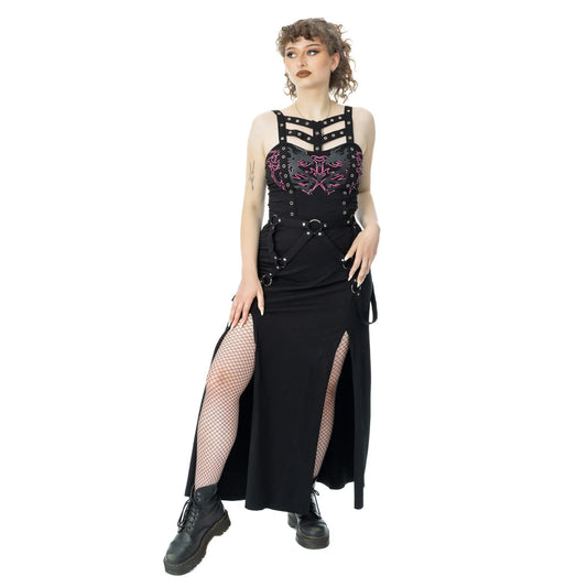 Poizen Industries Amaranth Maxi Skirt