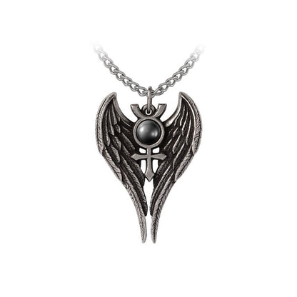 Alchemy Gothic Angel of Mercury Pendant