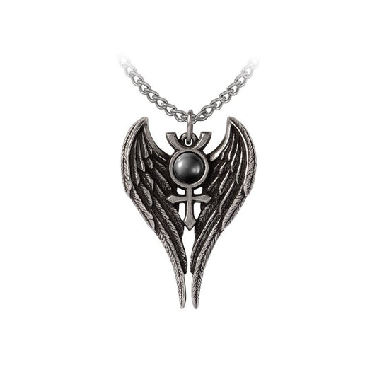 Alchemy Gothic Angel of Mercury Pendant